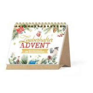 Kalendář/Diář Trötsch Adventskalender zum Aufstellen Zauberhafter Advent - Adventskalender mit 24 Spruchweisheiten 