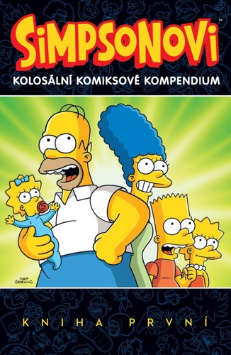Book Simpsonovi Kolosální komiksové kompendium 