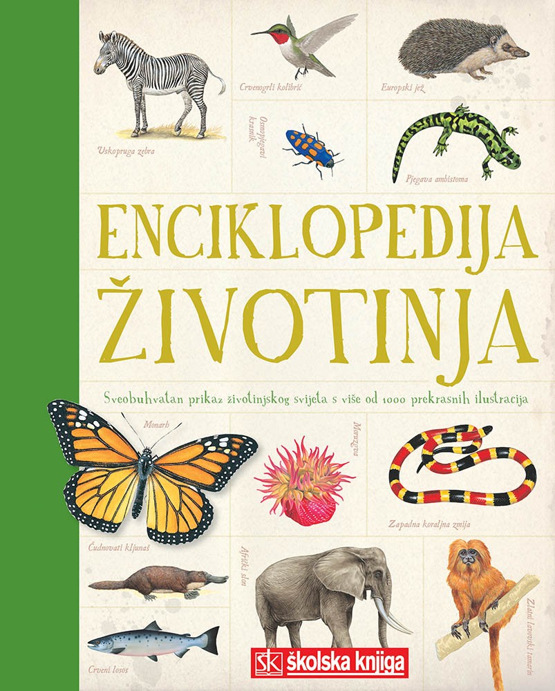 Kniha Enciklopedija životinja Camilla Bedoyere de la