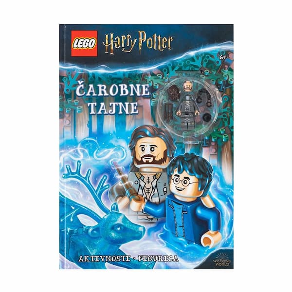 Kniha Lego Harry Potter - čarobne tajne- knjiga s aktivnostima i minifigurama 
