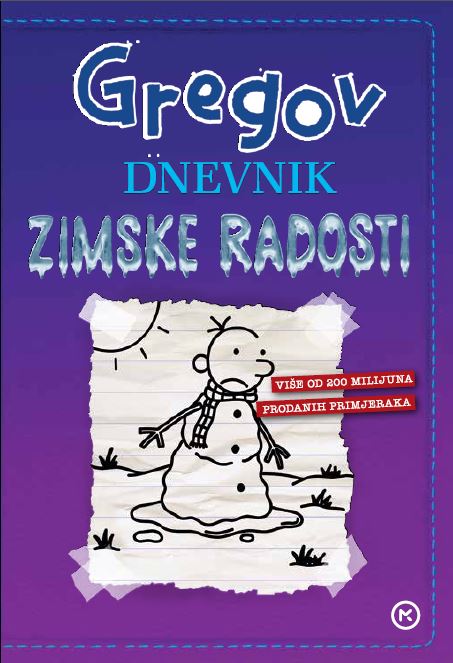 Książka Gregov dnevnik 13: Zimske radosti Jeff Kinney