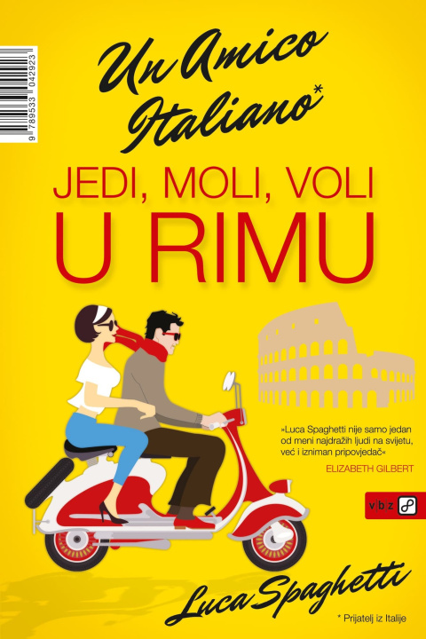 Книга Jedi, moli, voli u Rimu Luca Spaghetti