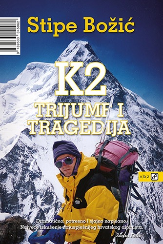 Kniha K2 trijumf i tragedija Stipe Božić