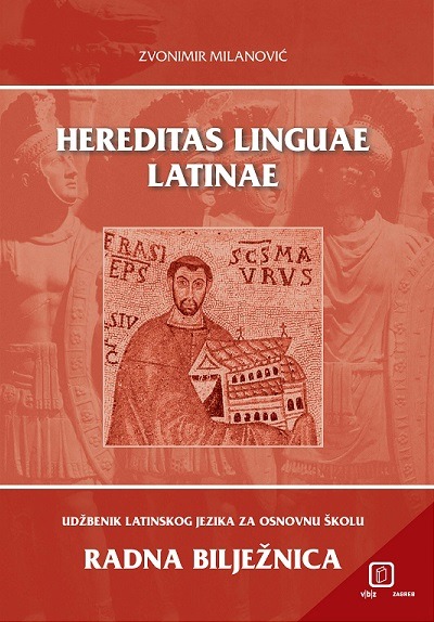 Kniha Hereditas Linguae Latinae OŠ radna bilježnica Zvonimir Milanović