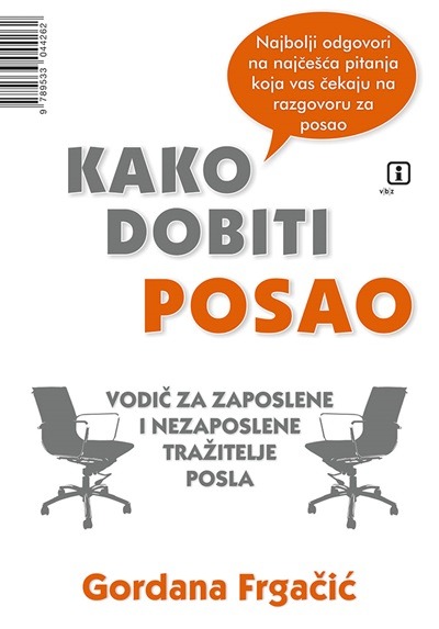 Kniha Kako dobiti posao Gordana Frgačić