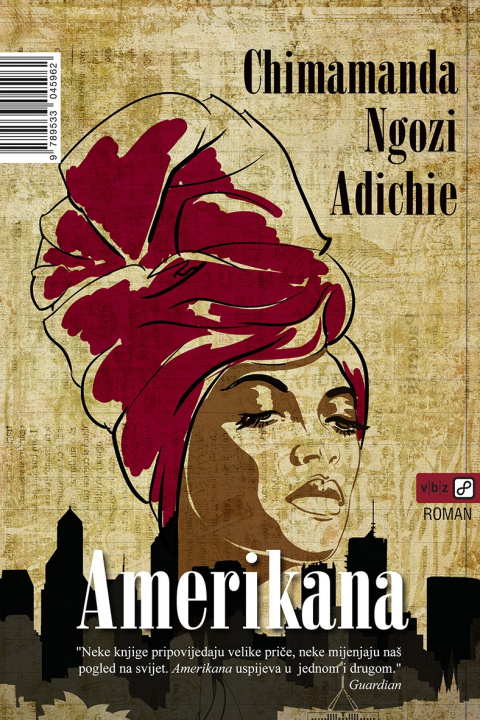 Kniha Amerikana Chimamanda Ngozi Adichie