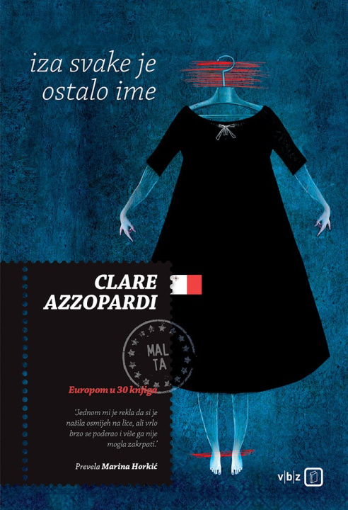 Kniha Iza svake je ostalo ime Clare Azzopardi