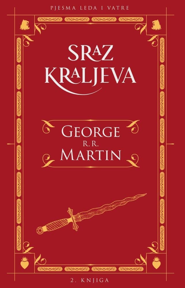 Kniha Pjesma Leda i vatre 2: Sraz kraljeva George R.R. Martin