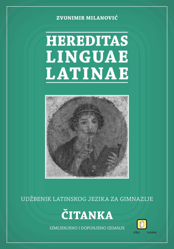 Книга Hereditas Linguae Latinae radna bilježnica, gimnazija Zvonimir Milanović