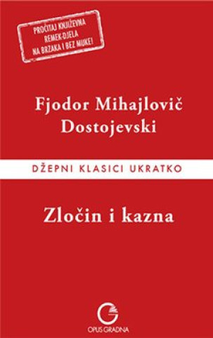 Kniha Zločin i kazna Fjodor Mihajlović Dostojevski