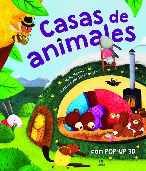 Kniha Casas de Animales MARIA MAÑERU