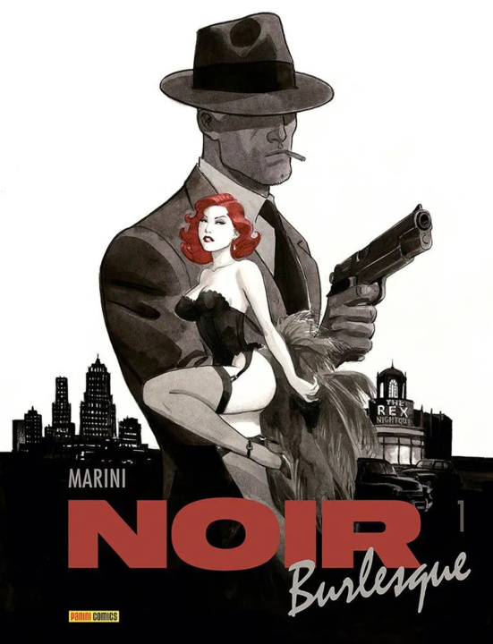 Книга Noir burlesque Enrico Marini