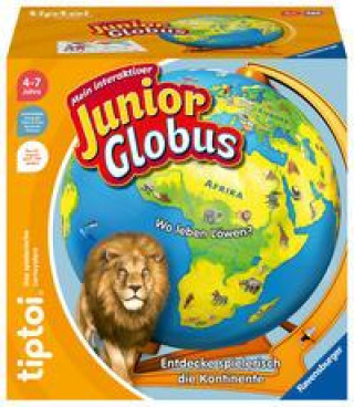 Joc / Jucărie Ravensburger tiptoi 00115 - Mein interaktiver Junior Globus - Kinderspielzeug ab 4 Jahren 