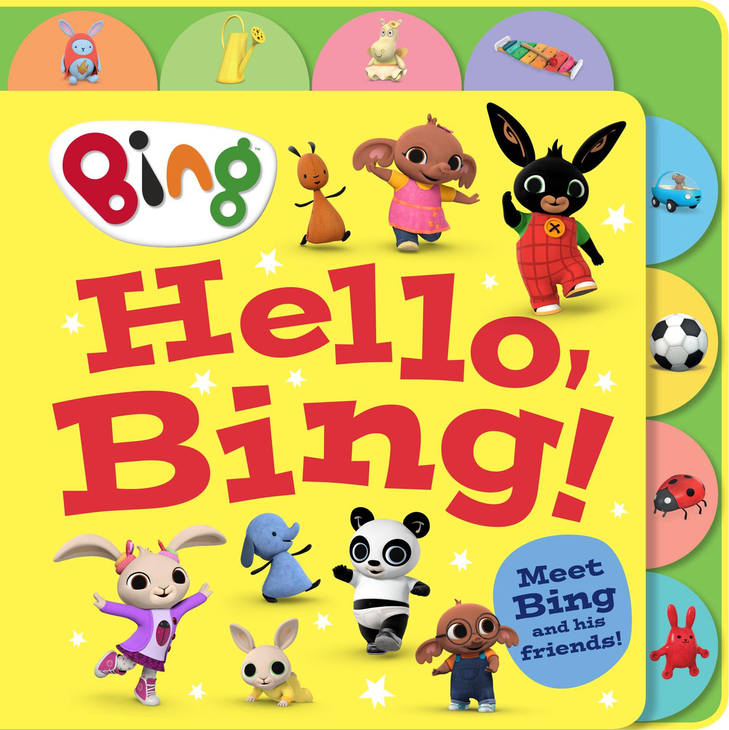 Kniha Hello, Bing! (Tabbed Board) 