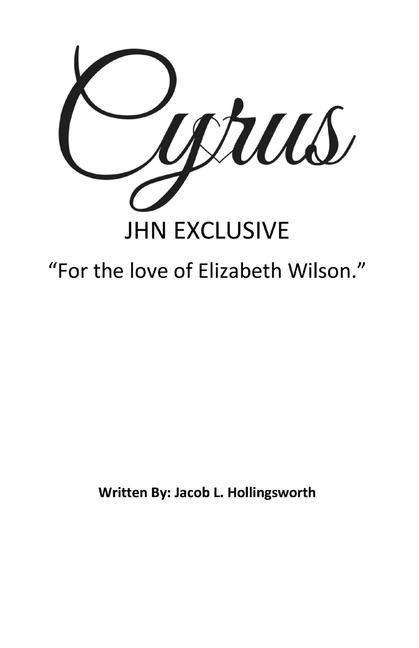 Libro Cyrus Jacob L. Hollingsworth
