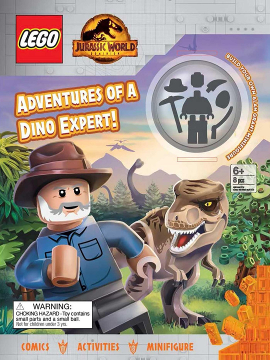 Book Lego Jurassic World Dominion: Adventures of a Dino Expert! 