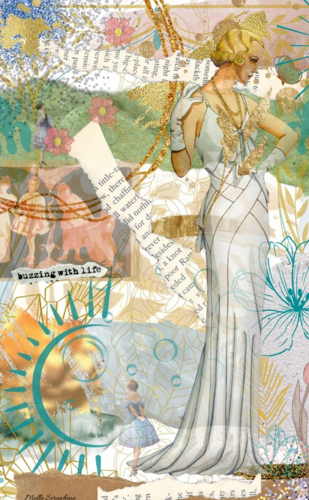Knjiga vintage notebook Lise Larbalestrier