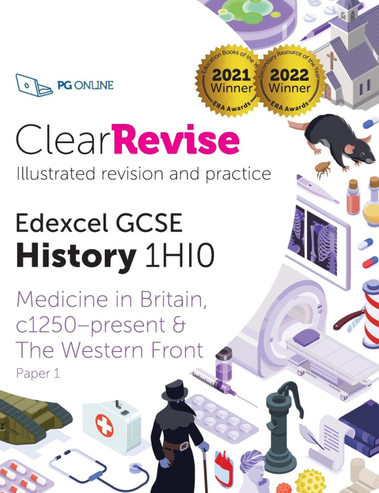 Kniha ClearRevise Edexcel GCSE History 1HI0 Medicine in Britain 