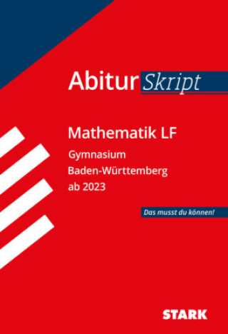 Kniha STARK AbiturSkript - Mathematik LF - BaWü 