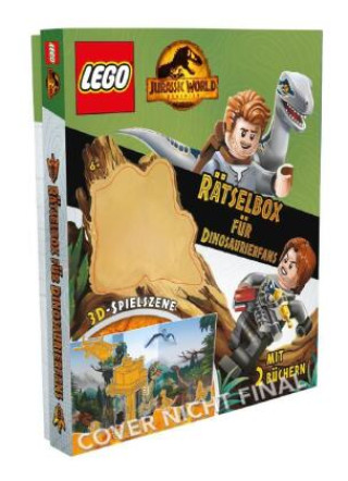 Könyv LEGO® Jurassic World(TM) - Rätselbox für Dinosaurierfans 