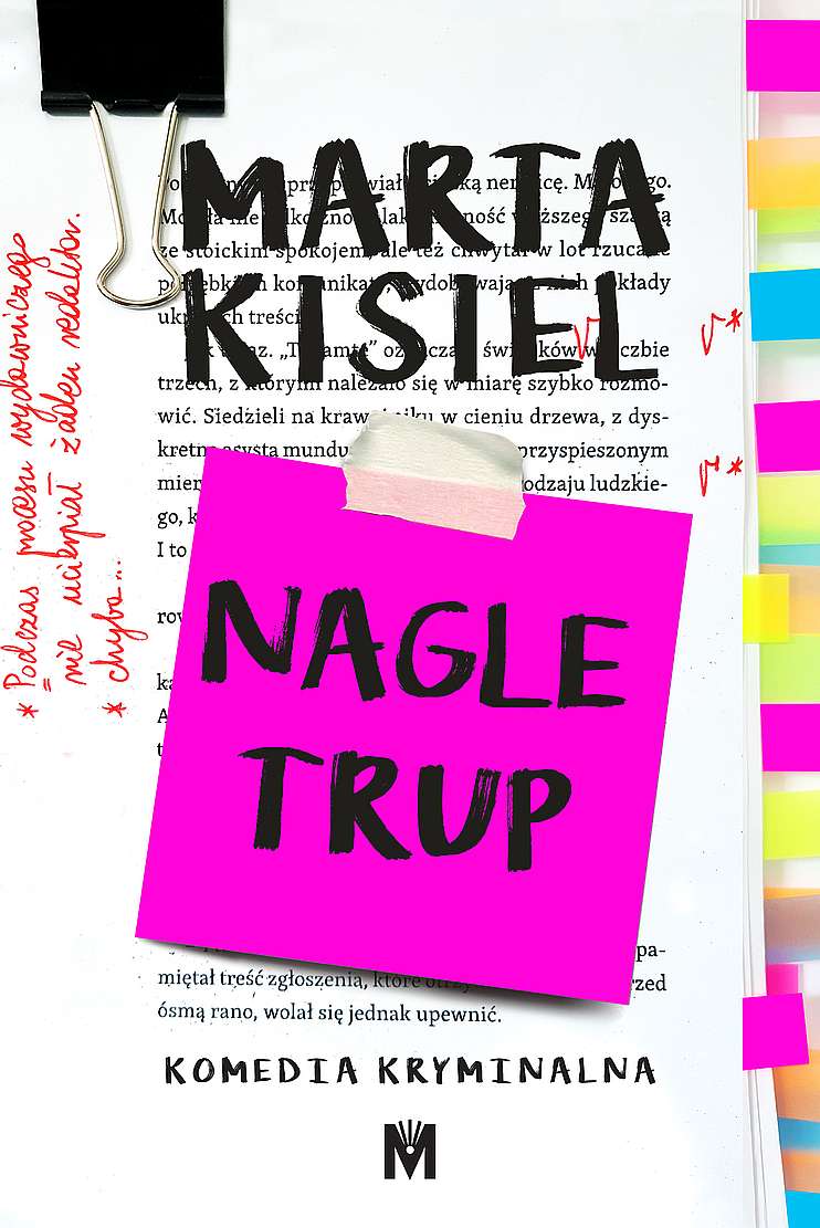 Boek Nagle trup Marta Kisiel