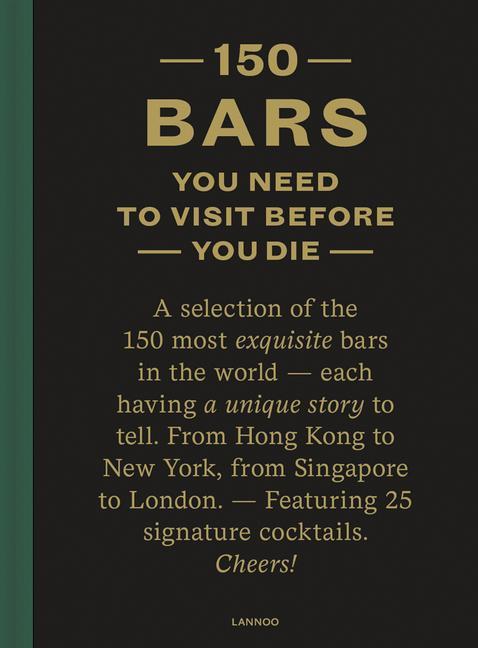 Kniha 150 Bars You Need to Visit Before You Die 
