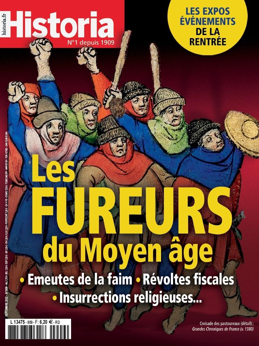 Kniha Historia N°909 : Les fureurs du Moyen âge - septembre 2022 collegium