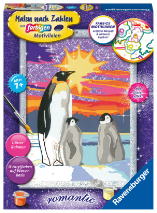 Spiel/Spielzeug Ravensburger Malen nach Zahlen 20162 - Pinguinliebe - Kinder ab 9 Jahren 