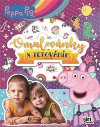 Könyv Omalovánky s tetováním Peppa Pig 