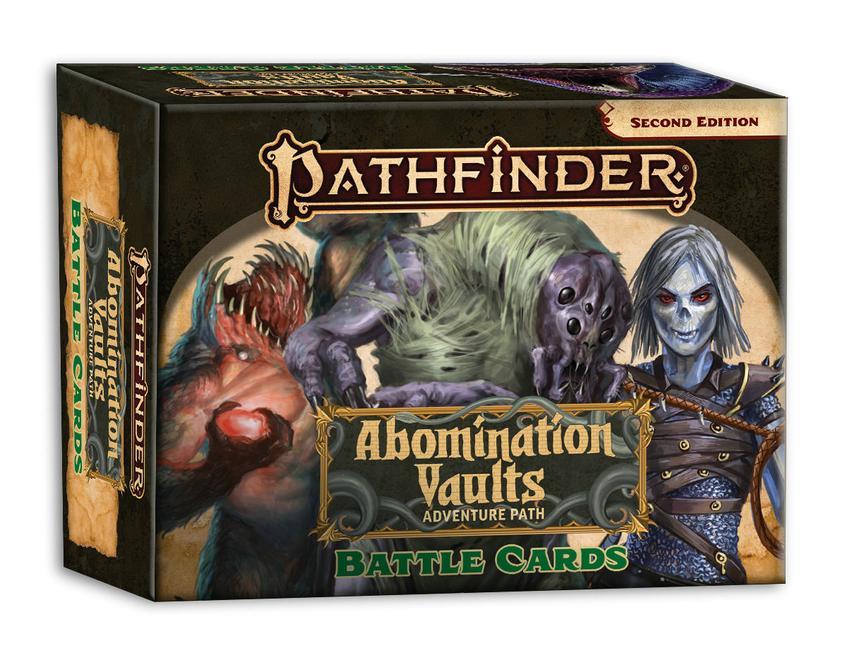 Game/Toy Pathfinder Rpg: Abomination Vaults Battle Cards 