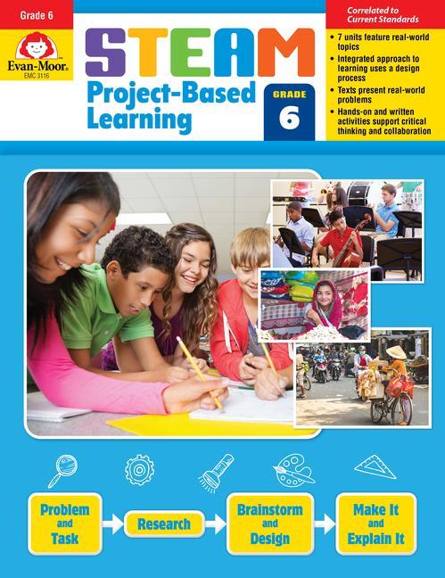 Knjiga Steam Project-Based Learning, Grade 6 Teacher Resource Evan-Moor Educational Publishers