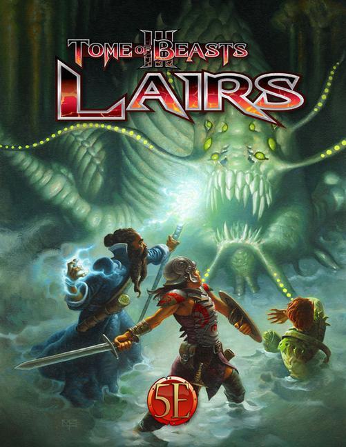 Knjiga Tome of Beasts 3 Lairs (5E) Richard Green