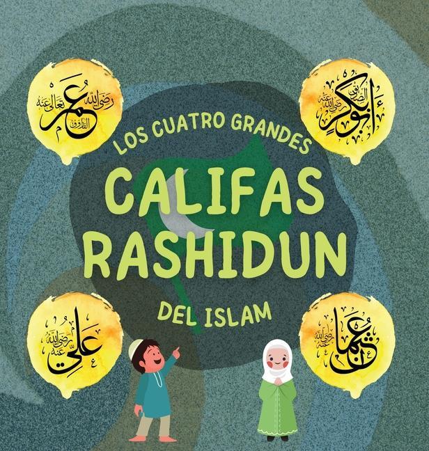 Carte Cuatro Grandes Califas Rashidun del Islam 