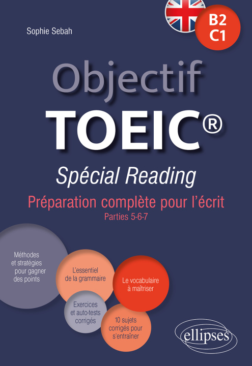 Book Objectif TOEIC® Spécial Reading Sebah