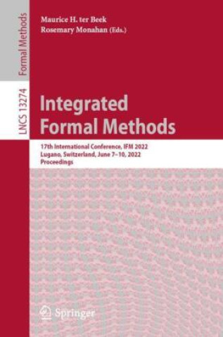 Knjiga Integrated Formal Methods Maurice H. ter Beek
