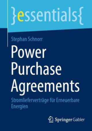 Kniha Power Purchase Agreements Stephan Schnorr