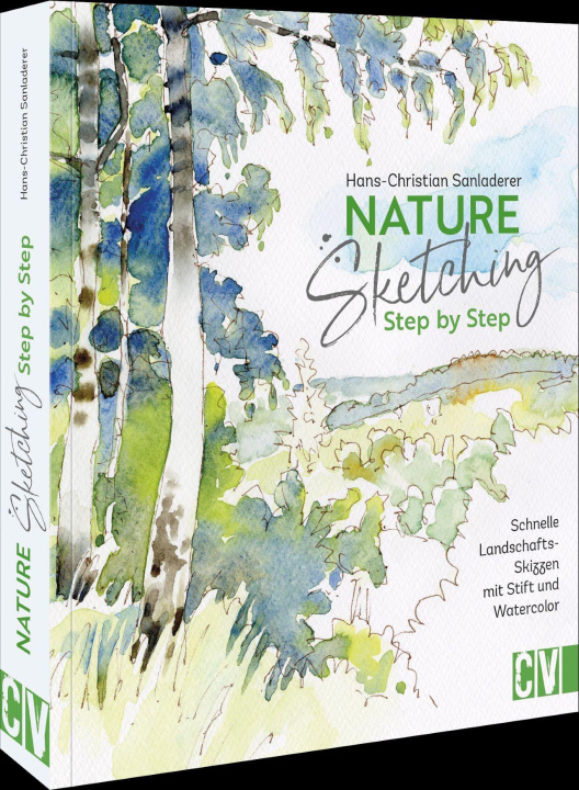 Книга Nature Sketching Step by Step 
