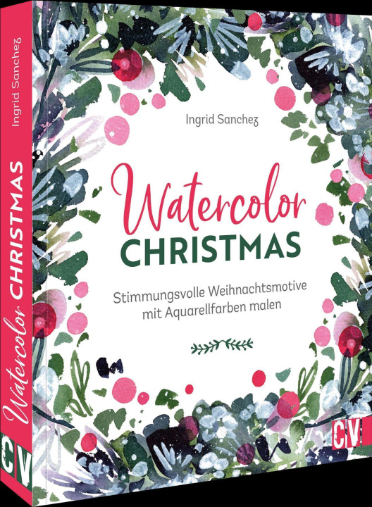 Carte Watercolor Christmas Zweikonzept Gbr Tina Bungeroth
