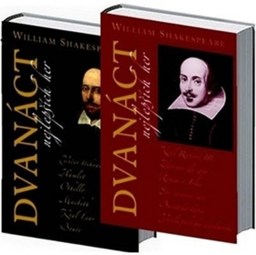 Kniha Dvanáct nejlepších her 1 +2 William Shakespeare