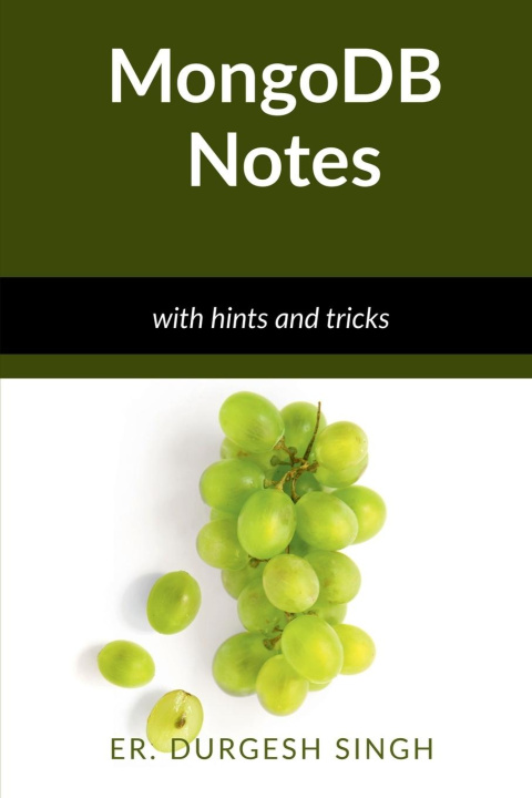 Knjiga MongoDB Notes Er. Durgesh