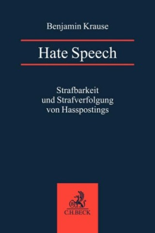 Knjiga Hate Speech Benjamin Krause