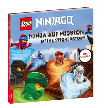 Knjiga LEGO® NINJAGO® - Ninja auf Mission - Meine Stickerstory 