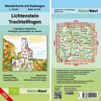 Printed items Lichtenstein - Trochtelfingen NaturNavi