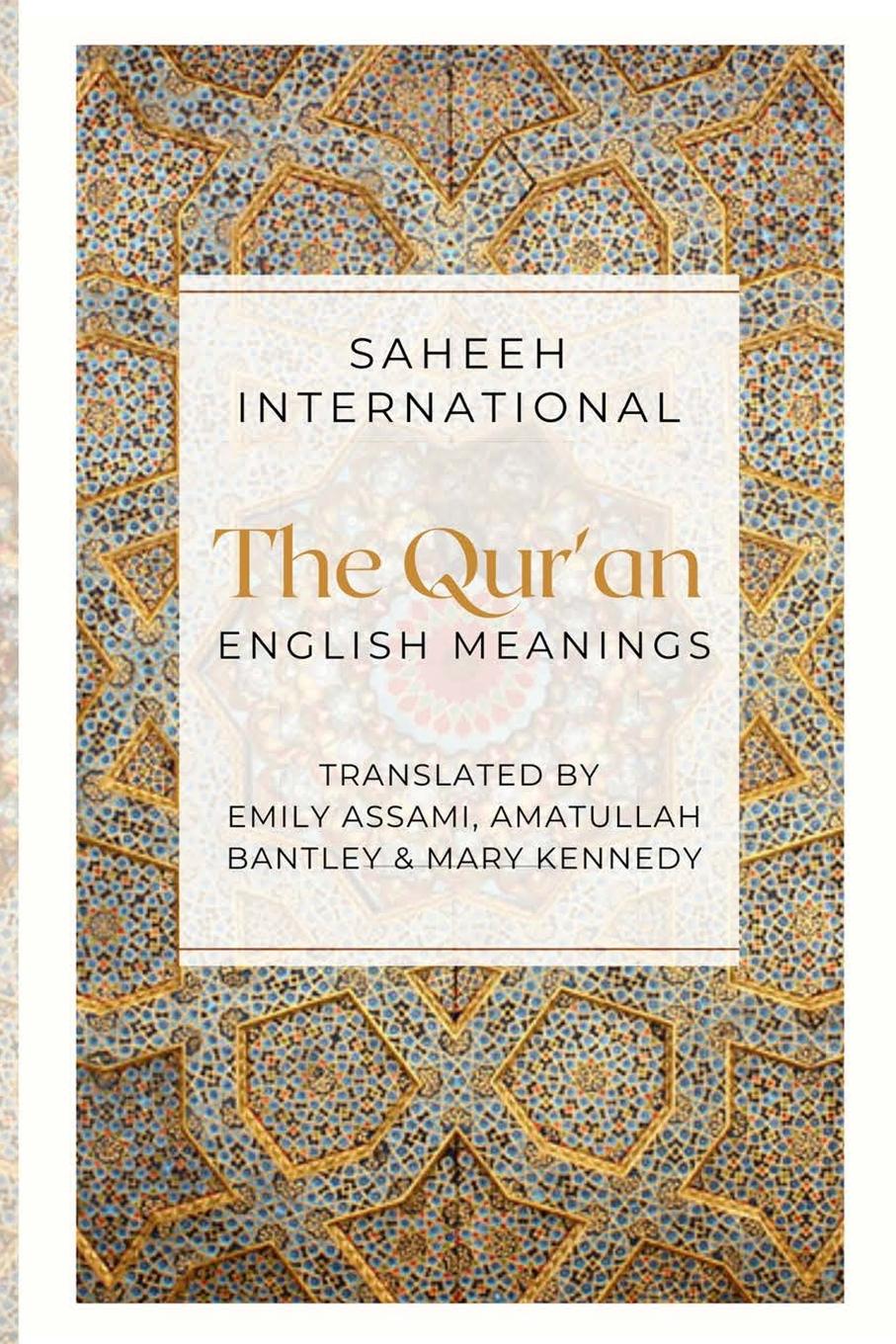 Könyv Qur'an - English Meanings 