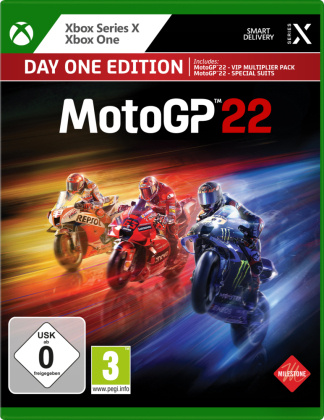 Video MotoGP 22 Day One Edition, 1 Xbox Series X-Blu-ray Disc 