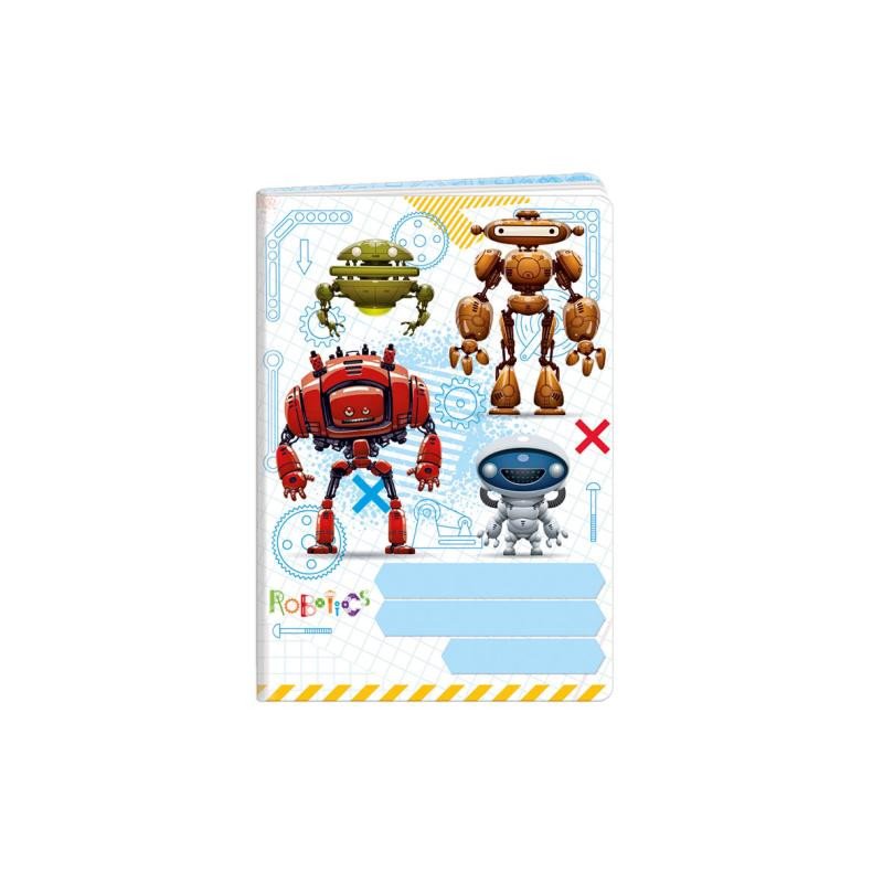Stationery items Sešit A6 Robotics, linkovaný 644 