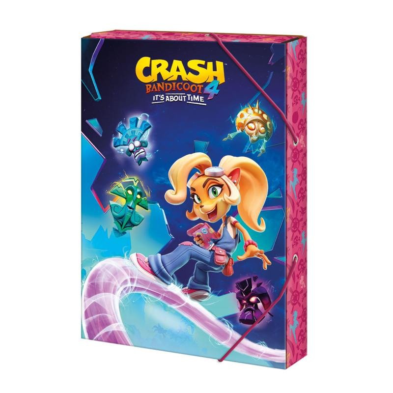 Papírenské zboží Box na sešity A5 Coco Bandicoot 