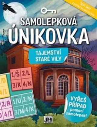 Book Samolepková únikovka Tajemství staré vily 