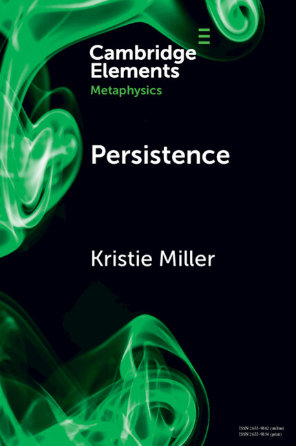 Book Persistence Kristie Miller