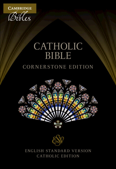 Книга ESV-CE Catholic Bible, Cornerstone Edition, Black Imitation Leather, ESC662:T TBD